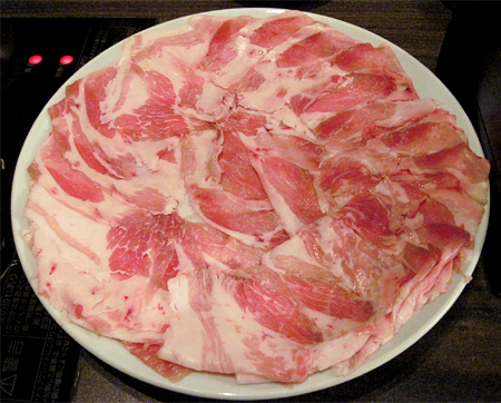 銀華櫻（ぎんはなさくら）3500円で豚しゃぶ鍋コースが楽しめます！（広島市中区袋町、中町）