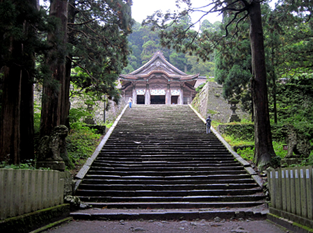 大神山神社　おおがみやまじんじゃ　奥宮の景色が特に美しいです　鳥取県西伯郡大山町