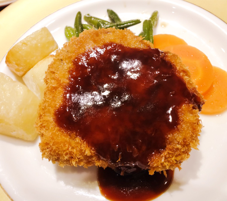 洋食こけもも　満点ママで紹介されたビーフカツランチなどの人気メニュー食べたよ　広島市中区中町