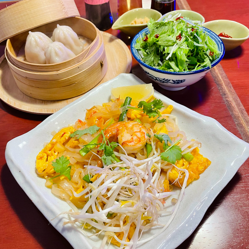 空芯菜館　広島では珍しいエスニック料理　タイ中華ランチしました　テイクアウトもあるよ　中区本通くうしんさいかん